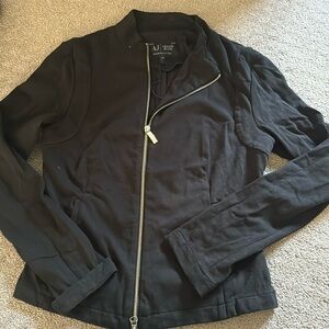 Armani jeans size 42 black cotton women’s jacket